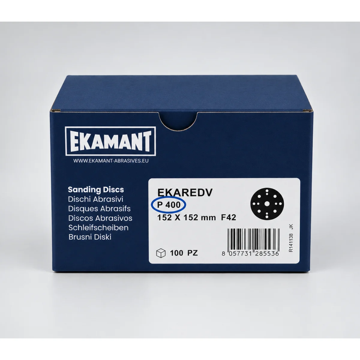 Ekamant kružni disk Ekaredv P400