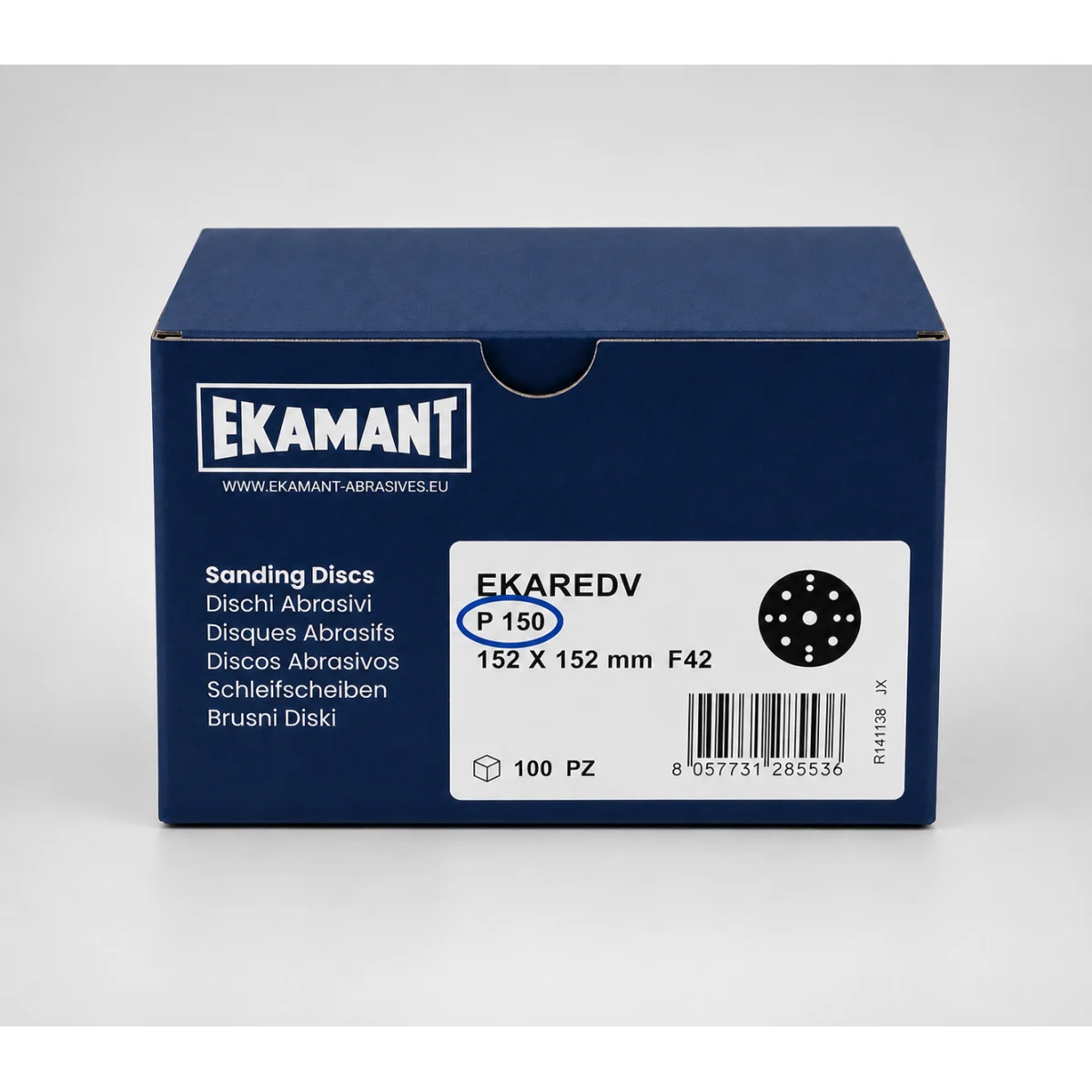 Ekamant kružni disk Ekaredv P150